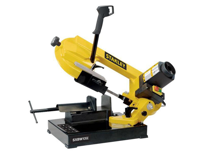 Stanley Machines SXBW105E Portable Band Saw 750W 240V - Perfect for Metal Cutting