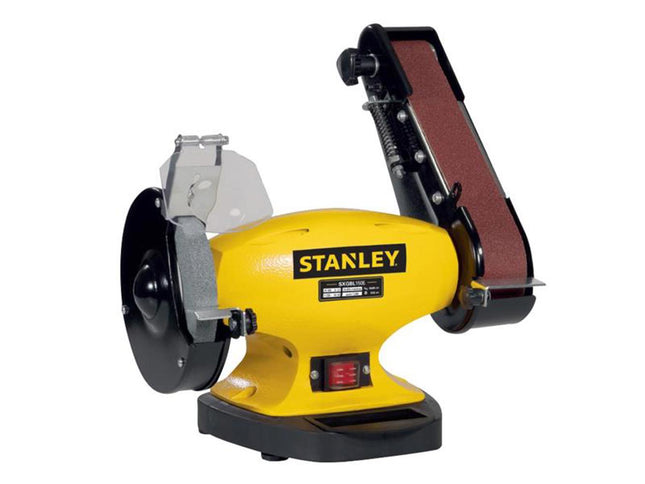 Stanley Machines SXGBL150E Bench Grinder 150mm, 240V, 330W - For Polishing and Sanding