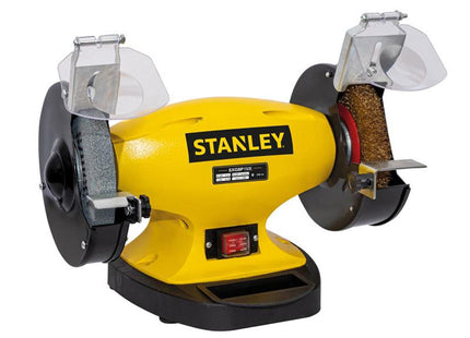 Stanley Machines SXGB150E Bench Grinder 150mm, 240V, 330W - Ideal for Polishing