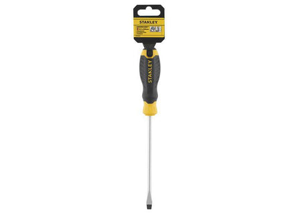 Stanley Hand Tools Cushion Grip Screwdriver Flared Tip 6.5 X 150Mm