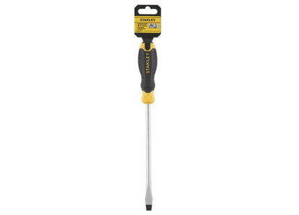 Stanley Hand Tools Cushion Grip Screwdriver Flared Tip 10 X 200Mm