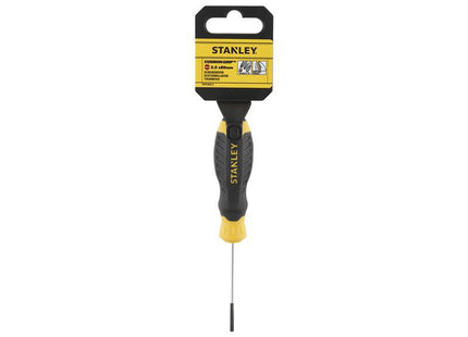 Stanley Hand Tools Cushion Grip Screwdriver Parallel Tip 2.5 X 75Mm