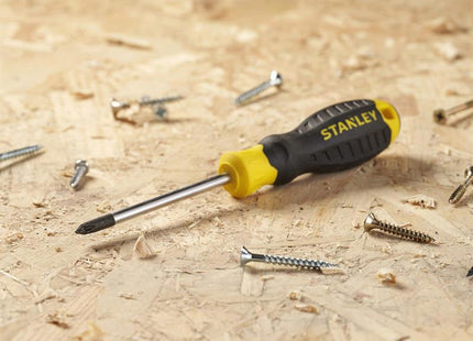 Stanley Hand Tools Cushion Grip Screwdriver Phillips Tip Ph1 X 75Mm