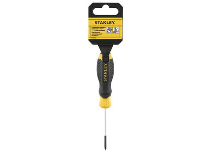 Stanley Hand Tools Cushion Grip Screwdriver Pozidriv Tip Pz0 X 60Mm