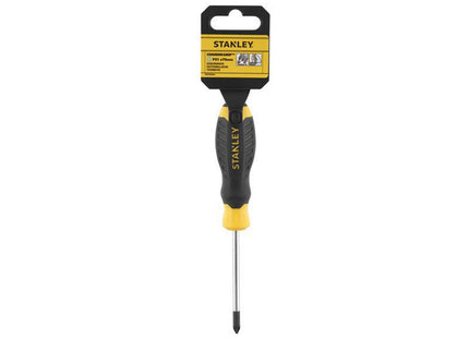 Stanley Hand Tools Cushion Grip Screwdriver Pozidriv Tip Pz1 X 75Mm