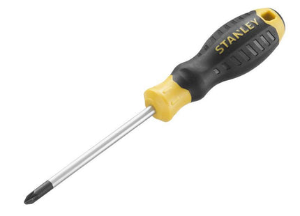 Stanley Hand Tools Cushion Grip Screwdriver Pozidriv Tip Pz2 X 100Mm