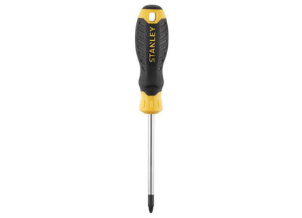 Stanley Hand Tools Cushion Grip Screwdriver Pozidriv Tip Pz2 X 100Mm