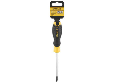 Stanley Hand Tools Cushion Grip Screwdriver Pozidriv Tip Pz2 X 100Mm