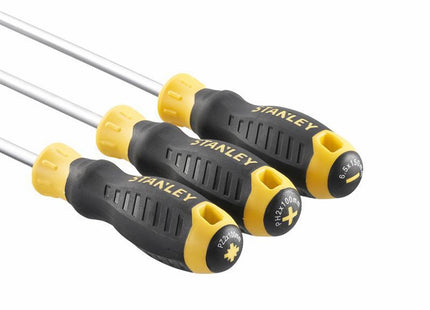 Stanley Hand Tools Cushion Grip Screwdriver Set, 3 Piece