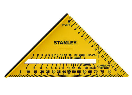 Stanley Hand Tools Quicksquare Dual Colour Abs Rafter Square 180Mm