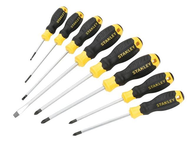 STANLEY¨ Cushion Grip Screwdriver Set, 8 Piece STA062153