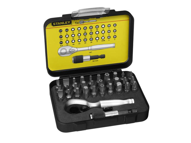 STANLEY FatMax Bit & Ratchet Set, 32 Piece