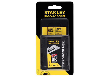 Stanley Hand Tools Fatmax Heavy-Duty Blades (Dispenser Of 100)