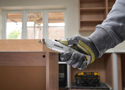 Stanley Hand Tools Heavy Duty Retractable Trade Knife (Silver)
