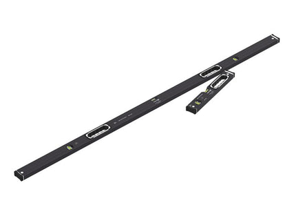 Stabila Limited Edition 196-2 Dark Shadow Spirit Level Set 40Cm & 183Cm