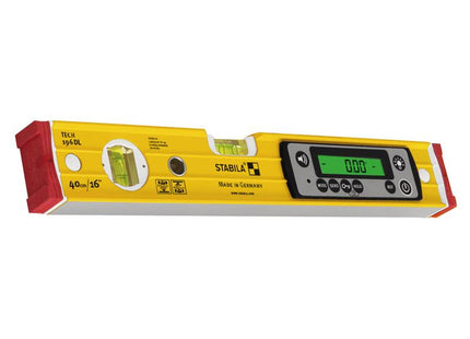 Stabila TECH 196 DL Digital Spirit Level 40cm STB19830