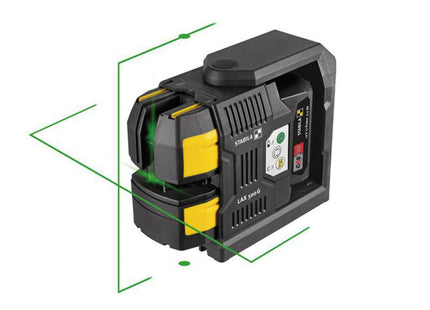 Stabila Lax 500 G Cross Line Plus Plumb Point Laser 12V 1 X 2.0Ah Li-Ion
