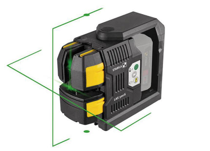 Stabila Lax 500 G Cross Line Plus Plumb Point Laser 12V Bare Unit