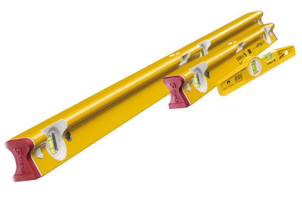Stabila R-Type 300 Spirit Level Set, 3 Piece (61 & 122 + Torpedo) STBRTYPESET2