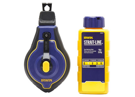 IRWIN® STRAIT-LINE® Speedline Pro Chalk Reel Set 30m 