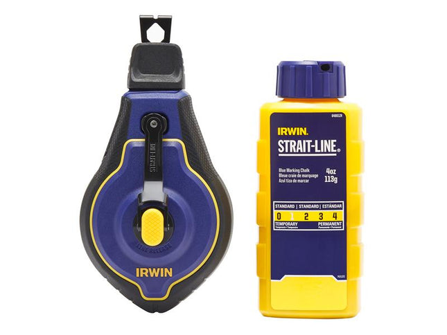 IRWIN® STRAIT-LINE® Speedline Pro Chalk Reel Set 30m 