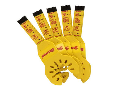 Starrett Kso-00B10-5 Plunge Bi-Metal Oscillating Blade 34 X 10Mm X 18 Tpi Pack Of 5