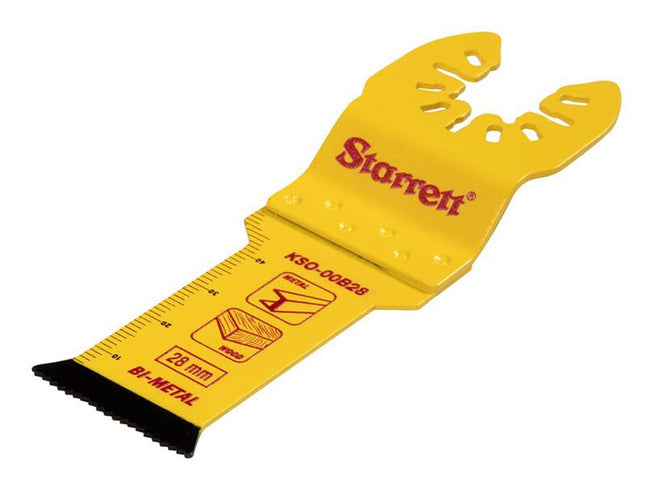 Starrett Kso-00B28 Plunge Bi-Metal Oscillating Blade 50 X 28Mm X 18 Tpi