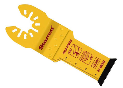 Starrett Kso-00B28 Plunge Bi-Metal Oscillating Blade 50 X 28Mm X 18 Tpi