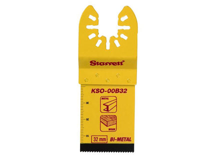 Starrett Kso-00B32 Plunge Bi-Metal Oscillating Blade 40 X 32Mm X 18 Tpi