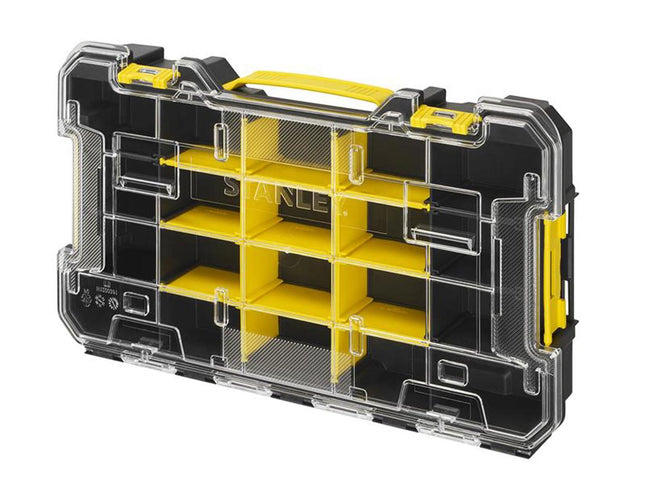 Stanley Storage Fatmax Pro-Stack Large Shallow Organiser - 43.8 x 7 x 24.5cm
