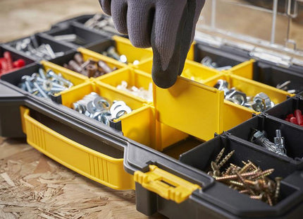 Stanley Storage Fatmax Pro-Stack Large Shallow Organiser - 43.8 x 7 x 24.5cm