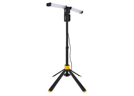 Stanley Lighting Area Tower Light With Outlet Socket 8000 Lumens