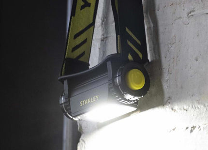 Stanley Lighting Magnetic Head Torch 300 Lumens