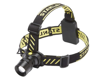 Stanley Lighting Zoom Head Torch 300 Lumens