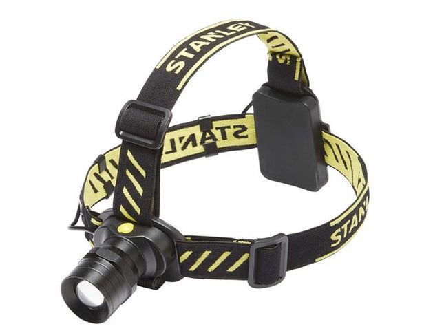 Stanley Lighting Zoom Head Torch 300 Lumens