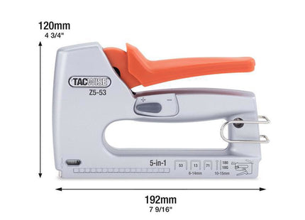 Tacwise Z5-53 Heavy-Duty 5-In-1 Staple / Nail Gun