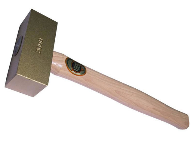 Thor Square Solid Brass Mallet 2000G