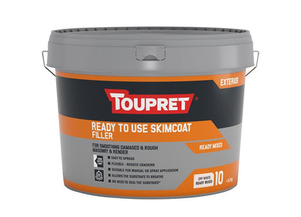 Toupret Ready to use Skimcoat Filler 10kg