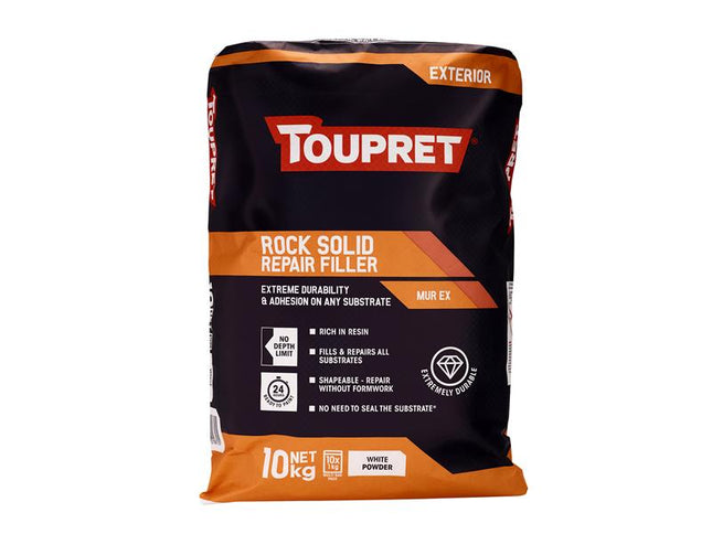 Toupret Rock Solid Repair Filler 10kg