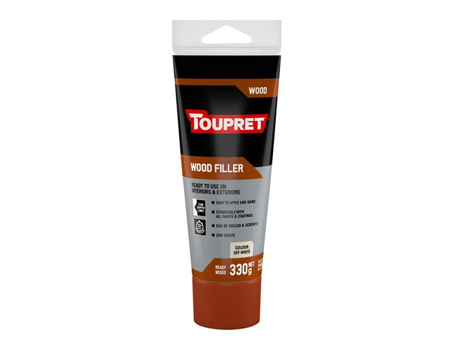 Toupret Wood Filler Off-White 330g