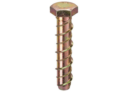 Thunderbolt All-Purpose Anchors Hexagon Head Zyp Ce - M8 X 80 (Box Of 100)