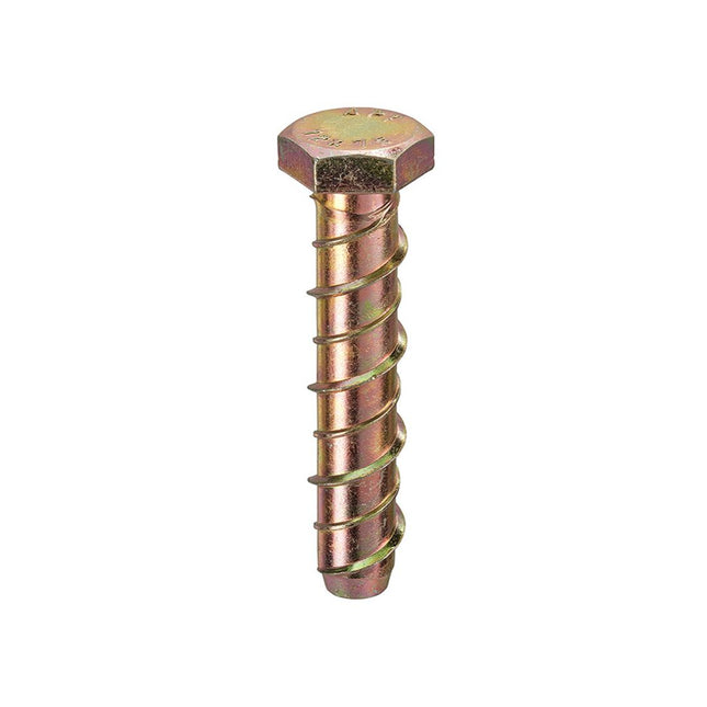 Thunderbolt All-Purpose Anchors Hexagon Head Zyp Ce - M8 X 80 (Box Of 100)