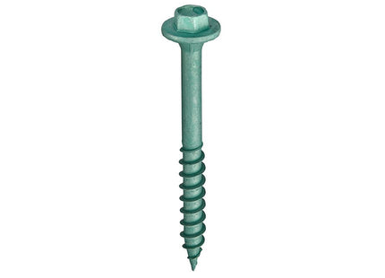 Timberdrive Screws Green Organic Coating 7.0 x 200mm - Box of 50