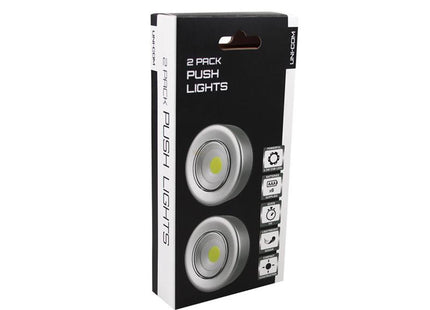 Uni-Com Push Light (2 Pack)