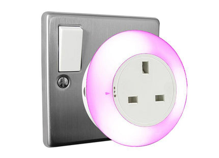 Uni-Com Plug-Through Colour Change Night Light