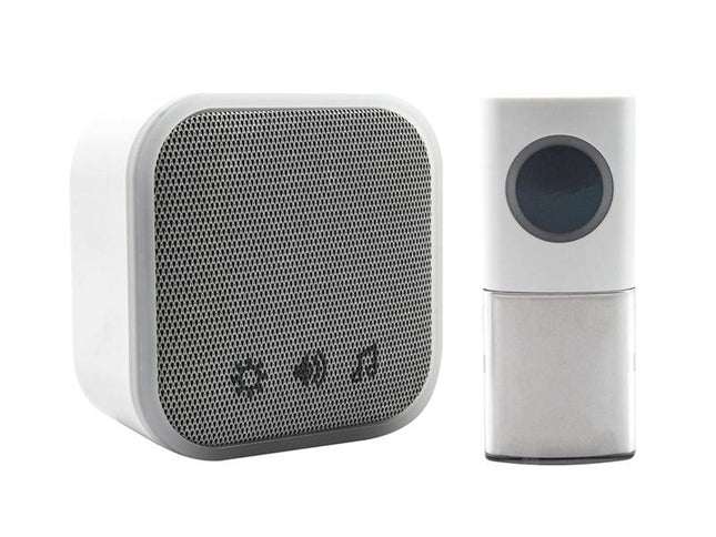 Uni-Com Portable Door Chime, White
