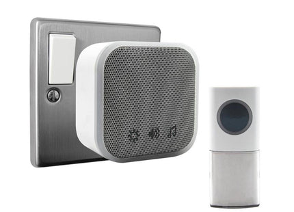 Uni-Com Plug-In Door Chime, White