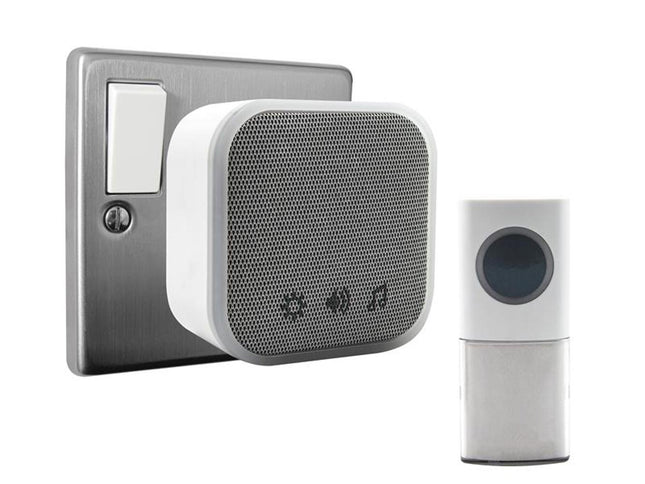 Uni-Com Plug-In Door Chime, White