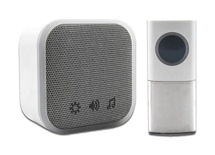 Uni-Com Plug-In Door Chime, White