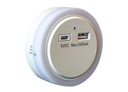 Uni-Com Night Light And Usb Charger